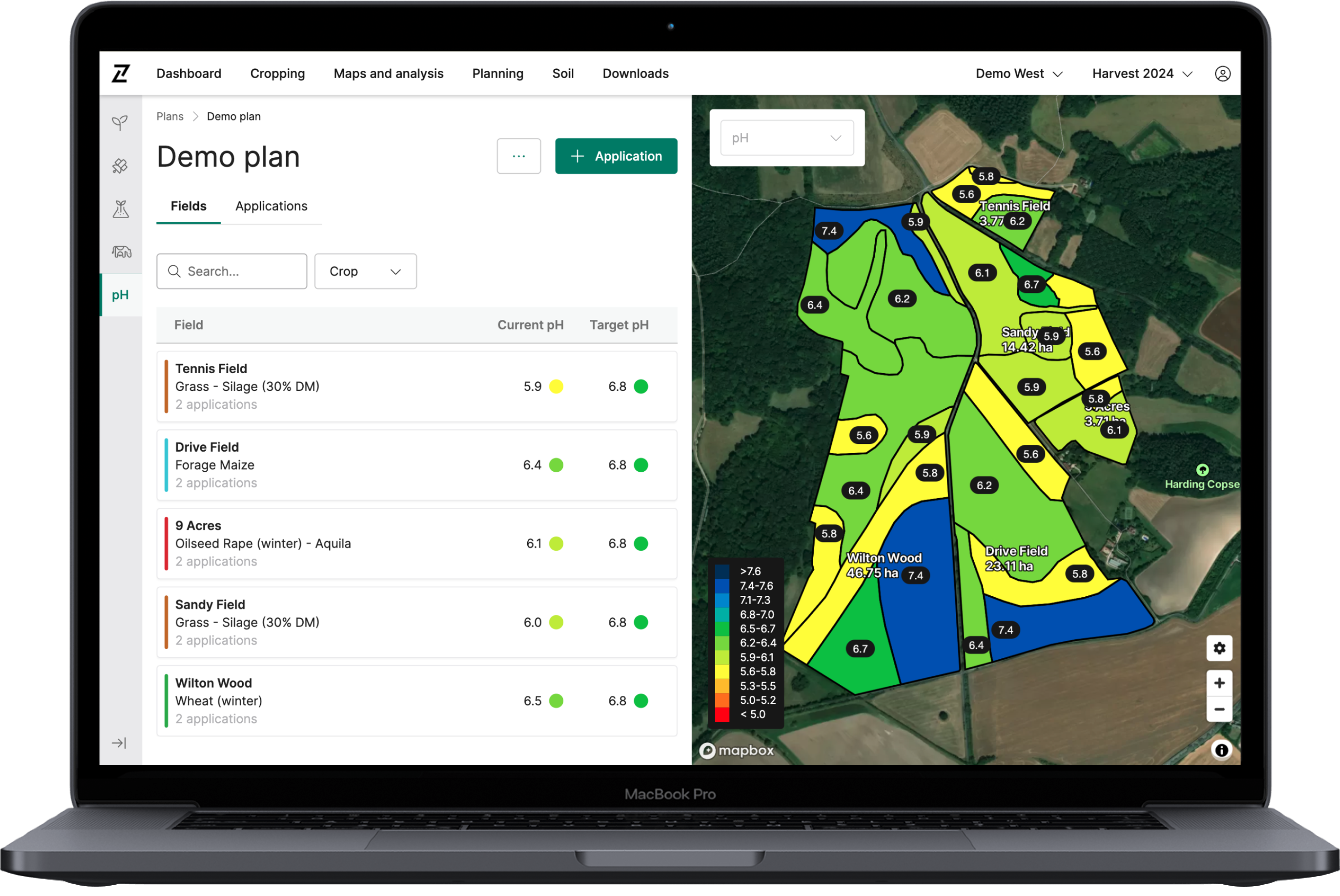 Contour Lime Planning