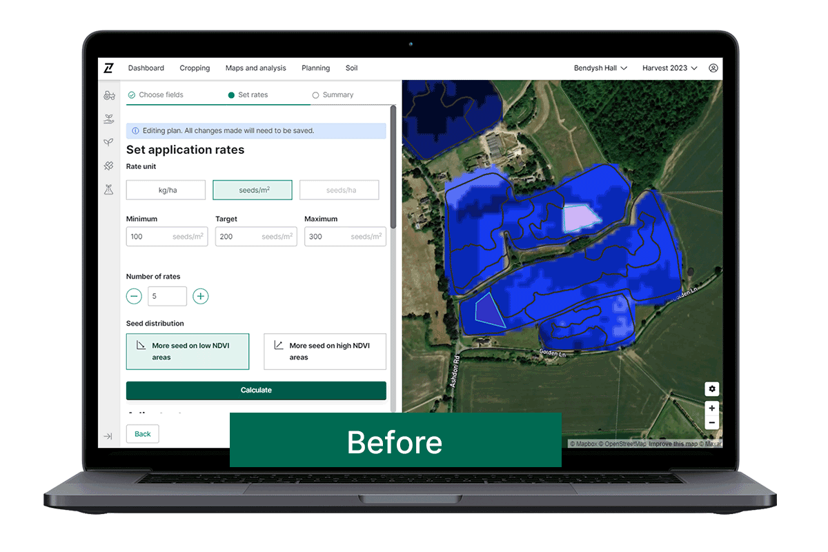 Contour 2.61 – Precise, accurate image-based seed planning
