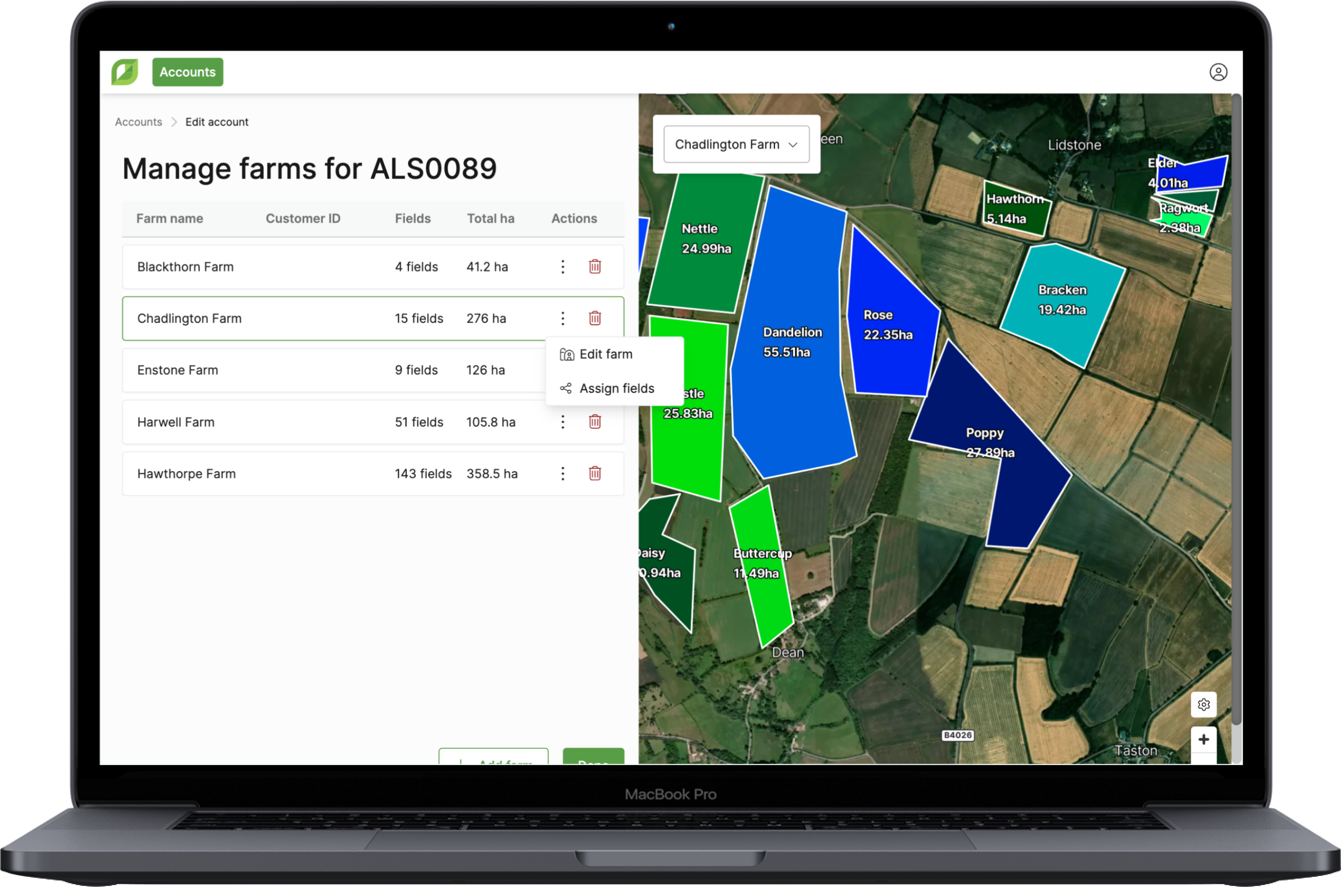 GROW – Assign fields, editable zone names and editable field IDs